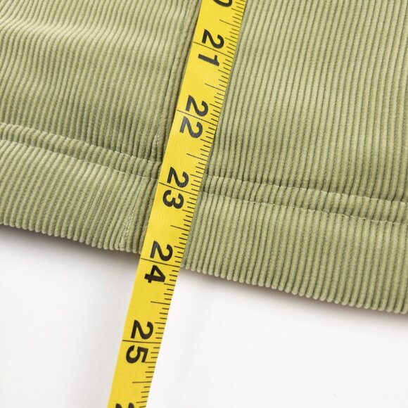 Patagonia Cordwarmer Jacket Women's Small Snap Fleece Lined Green Hooded 27145 - Picture 11 of 14